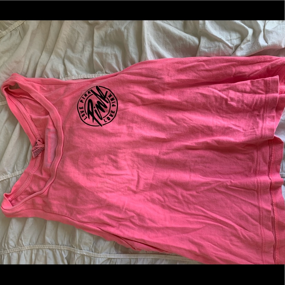 Pink tank top